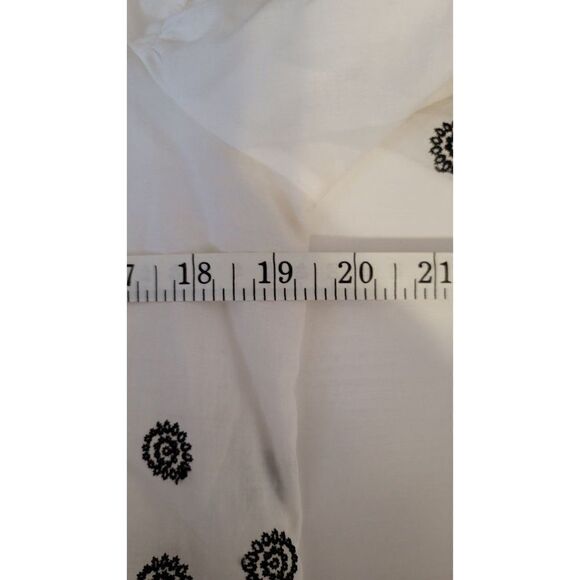 Design History Cotton Bell Sleeve Top Size Small Summer Top - Picture 5 of 9